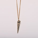 Baroque Pearl & Spiral Shell Necklace