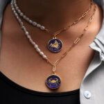 Mythology Sterling Silver 925 Zodiac Cance Pearl Necklace - Image 2