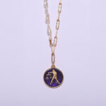 Mythology 925 Sterling Silver Zodiac Libra Necklace