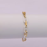 925 Sterling Silver With Ceramic Romantic Bracelet