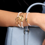 Wedding Flower Of Zantedeschia Bracelet With Fresh Water Pearl - Image 2
