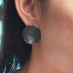 Love Star Cubic Zirconium Texture Earring - Image 2