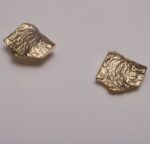 925 sterling silver earring in gold plated - Image 2