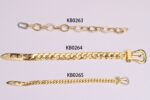 925 sterling silver bracelet in 18K gold plated - Image 2