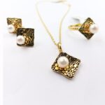 925 sterling silver freshwater jewelry set