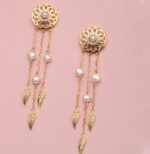 925 sterling silver earring with blue turquoise - Image 2