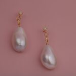 925 sterling silver earring with freshwater pearl - Image 2