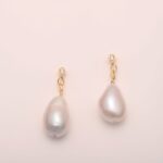 925 sterling silver earring with freshwater pearl