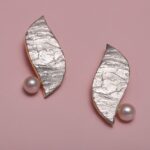 925 sterling silver with freshwater pearl silver plated - Image 2