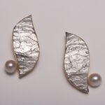 925 sterling silver with freshwater pearl silver plated
