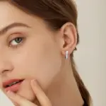 2025 New Hot Style Iced U Earrings OEM - Image 2